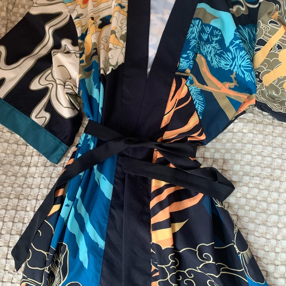 Colorful Kimono Robe